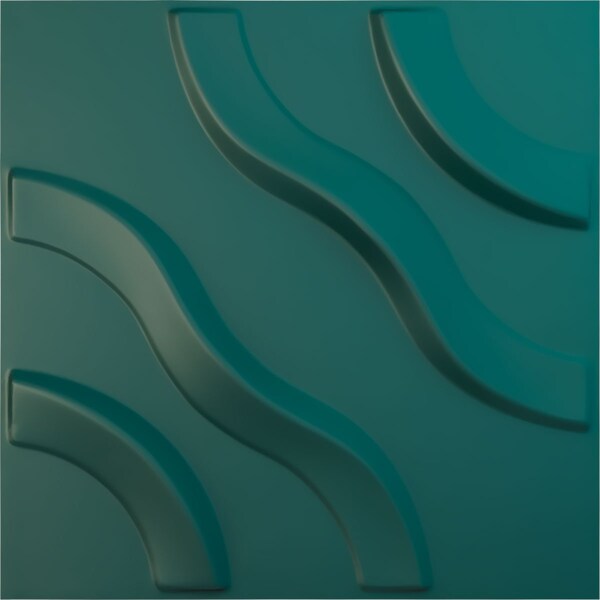 Ekena Millwork 11 7/8in. W x 11 7/8in. H Lane EnduraWall Decorative 3D Wall Panel Covers 0.98 Sq. Ft. WP12X12LAGLN - main
